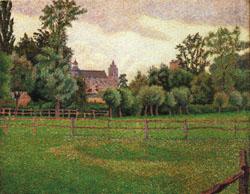 Lucien Pissarro The Church at Gisors